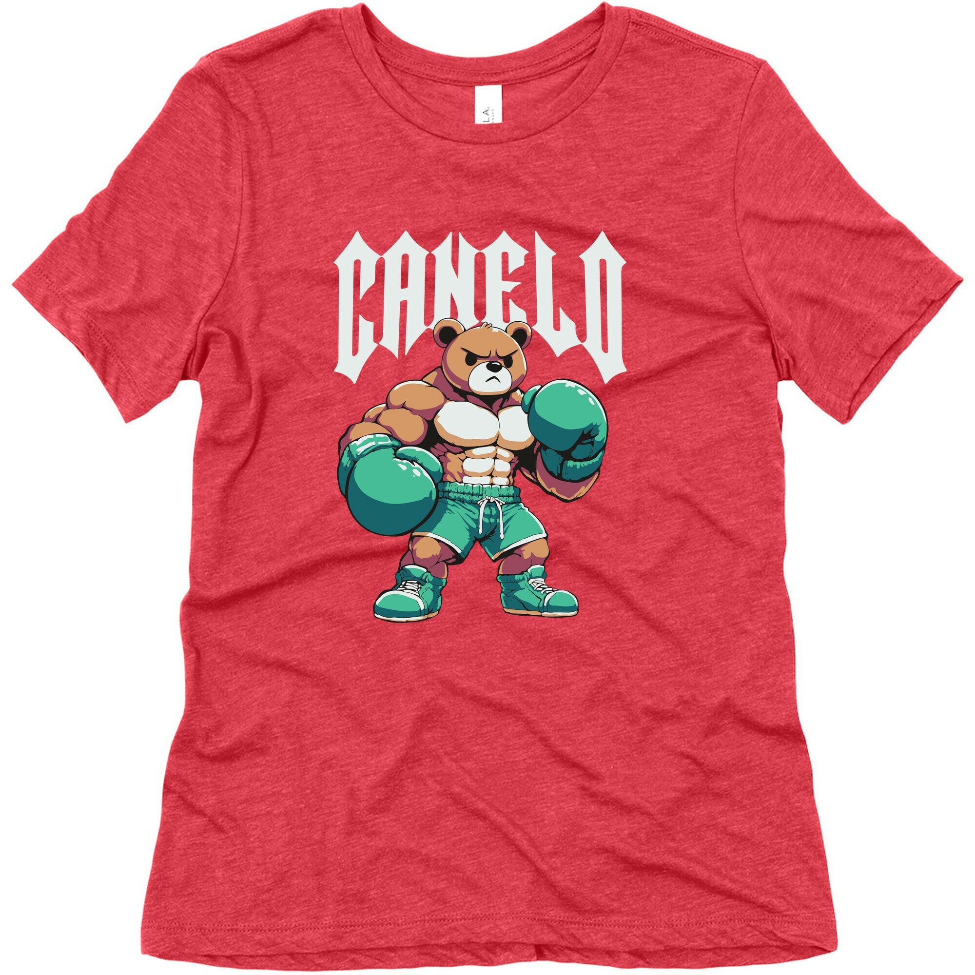 Canelo Teddy Bear Womens Triblend Tee